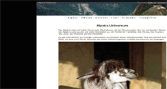 Desktop Screenshot of alpaka-universum.de